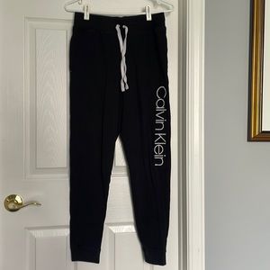 Calvin Klein black sweat pants